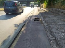 След публикация на Plovdiv24.bg: Ще възстановят опасните шахти по велоалеята на бул. "Марица-юг"