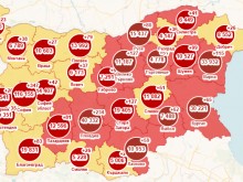 Областите в "червената зона" вече са 14