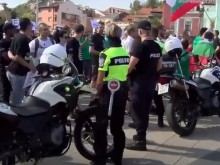 Напрежение на протеста в Пловдив
