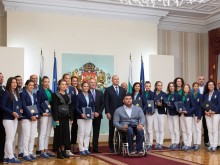 Президентът се срещна със спортните герои на България