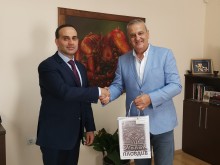 Председателят на Общински съвет - Пловдив посрещна новия посланик на Република Азербайджан