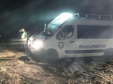 Жандармеристи от Пловдив охраняват лозови масиви