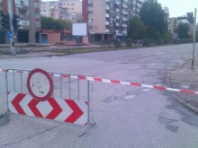 Затвориха и южното платно на ремонтираната отсечка от бул. "България"