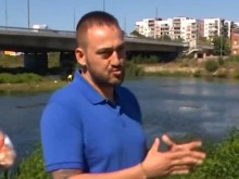 Пловдивчанин спаси лебед, разхождащ се изплашено по натоварен булевард