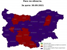 Пловдив и София още не са във виолетовата зона, но поддават на натиска!