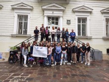 Ученици и преподаватели от Германия и Унгария гостуваха на район "Централен"