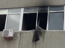 Пожар горя в Центъра за спешна помощ във Варна