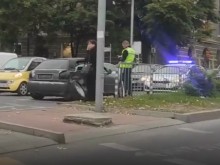 Арестуваха наркомана, причинил ПТП в центъра на Пловдив
