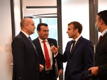 Един виц за Радев, Заев, Макрон и Меркел