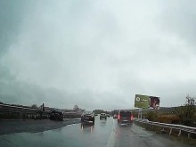Две катастрофи на АМ "Тракия" затрудняват движението