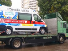 Първата детска линейка отива в Пловдив!