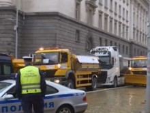 Шофьорите на камиони, участвали в протеста на пътните фирми, ще бъдат глобени