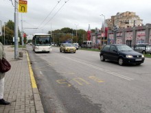 Временна организация на движението по бул. "Санкт Петербург"