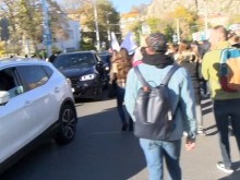 Протестиращи спряха движението по част от бул. "Цар Борис Трети Обединител"