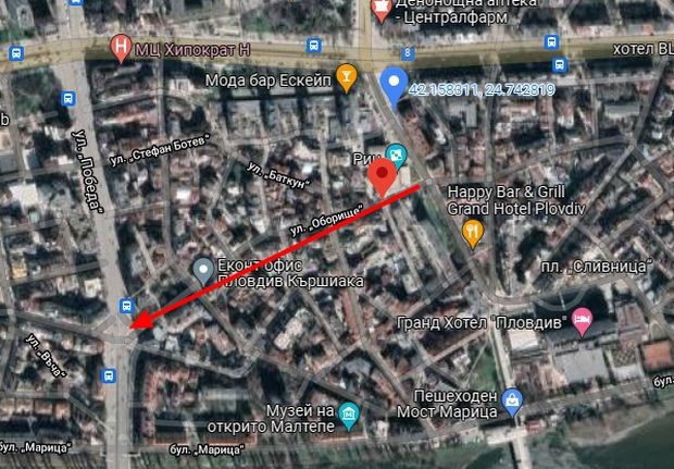 Спират движението по ул. "Оборище" за месец