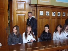 25 ученици от Френската стават евродепутати за един ден