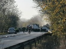 Цистерна се запали на пътя София- Варна. Има загинал!