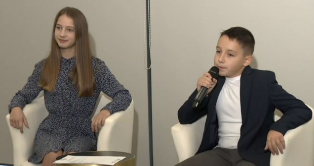 БНТ
Денислава Димитрова и Мартин Стоянов са българските участници в Детската