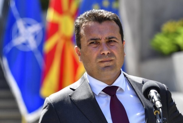 Премиерът на Северна Македония Зоран Заев който обяви че напуска