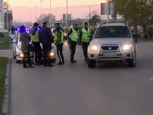 Акция в ранни зори в Пловдив, проверете си гумите!