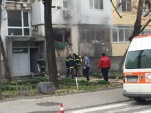 Клошарки подпалиха жилище в Кючука