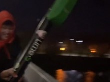 Малки вандали от Пловдив заснеха на видео глупавата си постъпка
