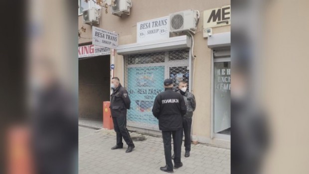 Македонската полиция обгради офиса на фирма Беса транс“ – компанията,
