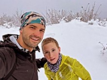 Григор Димитров тренира в зимни условия с част от екипа си