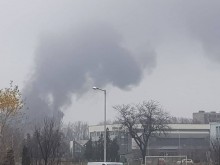 Отново горят гуми до Руския пазар в Пловдив