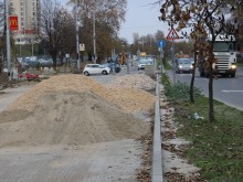 Спират движението в пореден участък на бул. "Санкт Петербург"