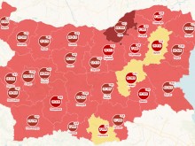 Само една област у нас остана в тъмночервената зона