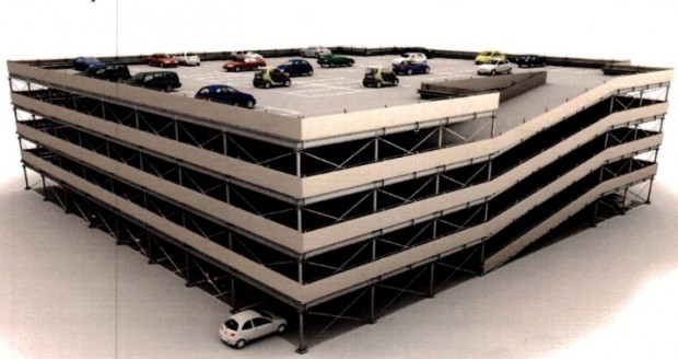 Изграждането на надземен многоетажен монтажен паркинг в бургаския ж.к. Възраждане