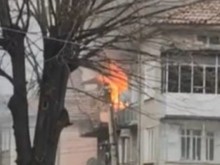 Жена загина при пожар в дома си