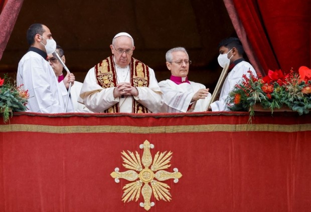 В коледното си послание папа Франциск осъди нарастващата поляризация в