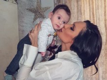 Лорена за първи път показа сина си