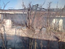 Семейство остана без дом след пожар край Пловдив
