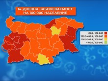 България влезе в тъмночервената зона на COVID-19