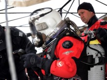 Унищожаваха морска мина по време на учение на ВМС