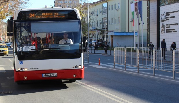 Променен е маршрутът на 6-те автобусни линии от градския транспорт,