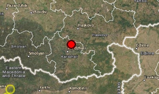 Днес, 26.01.2022 г., е регистрирано земетресение с магнитуд 3.0 по