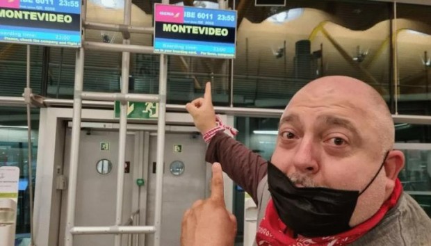 Служителите на летището в Мадрид са свалили известния у нас