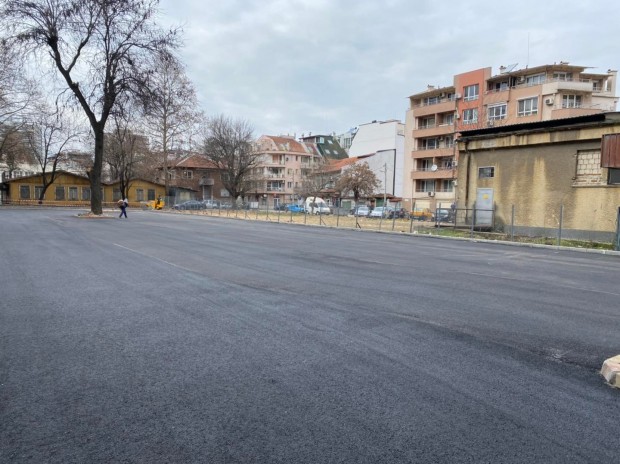 Нов паркинг бе изграден за живеещите на бул България с