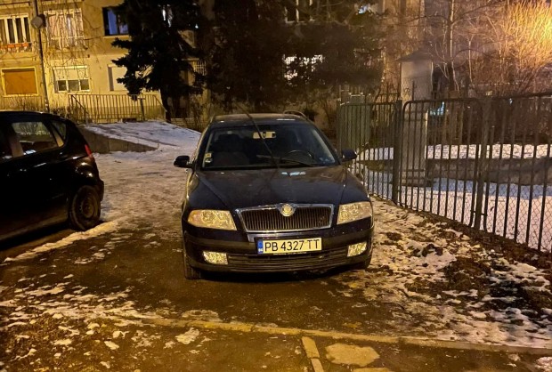 Паркиран автомобил с пловдивска регистрация подлуди столичани в кв Гео