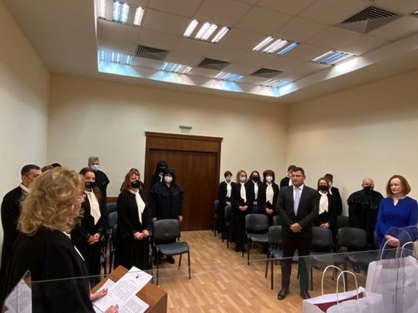 Днес на официална церемония в Административен съд – Варна бе