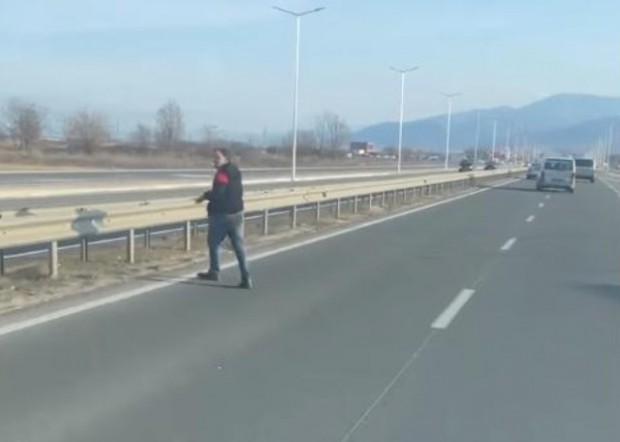 Пешеходец направи страшна глупост на бул Асеновградско шосе За случката от