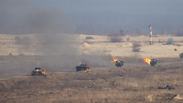 Руските сили струпани по границите на Украйна  са се увеличили с