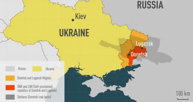 Отцепилите се републики Донецка и Луганска ратифицираха споразумения за приятелство