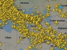 Вижте какво се случва в небето над България заради войната в Украйна