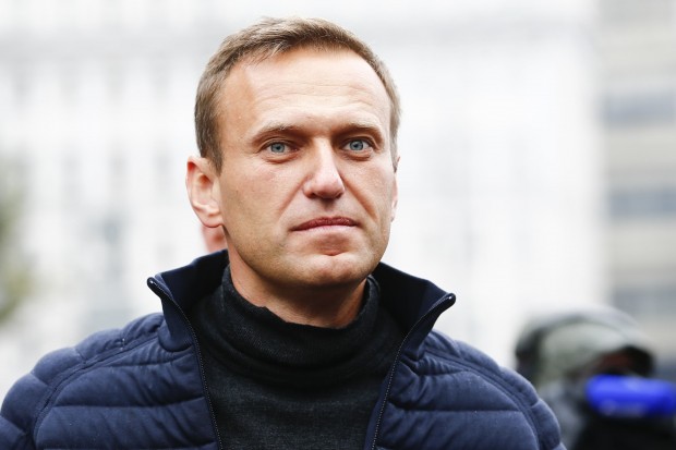 Затвореният руски опозиционен лидер Алексей Навални който е подсъдим в московски