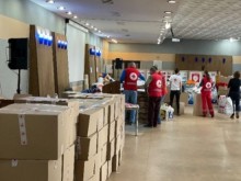 БЧК изпрати четири камиона хуманитарна помощ за Украйна